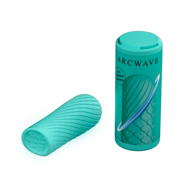 Arcwave Ghost-Mint Mintgrün Reusable skin-soft silicone toy with a trick up its sleeve.