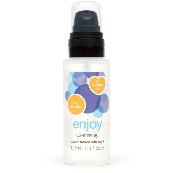 Lovehoney Enjoy Water-Based Lubricant 100ml Cosmic blue Premium water-based personal lubricant