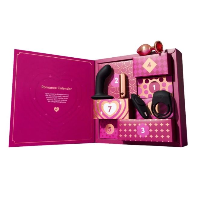 We-Vibe Calendrier Romance Bleu cosmique Calendrier de l'avent sextoys
 (7 pièces)