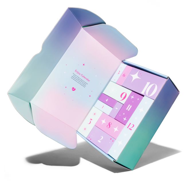We-Vibe Enjoy Calendrier de l'Avent Bleu cosmique Calendrier de l’Avent pour couples (24 pièces)