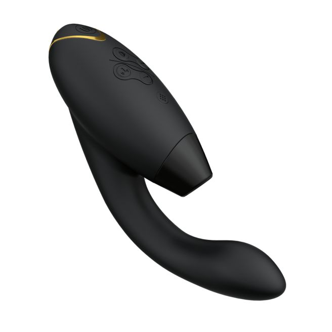 DUO 2 - Black Black Advanced Dual Clitoral & G-Spot Stimulator