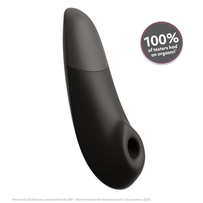 Enhance-Black Black 2-in-1 Clitoral Stimulator with Pleasure Air & Vibrations