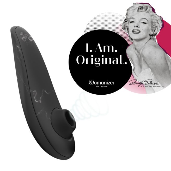 Classic 2 Marilyn Monroe™ Edition - Black Marble​ Black The Timeless Stimulator