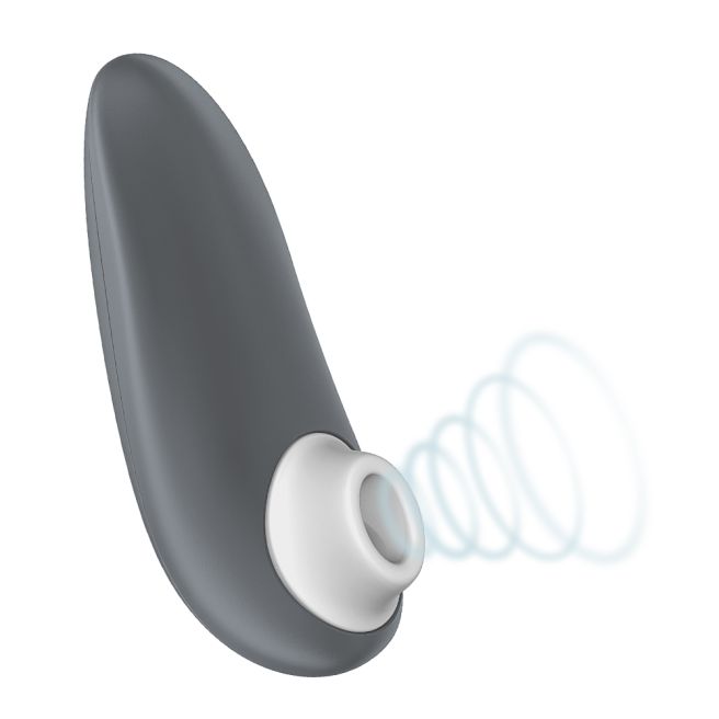 Starlet 3 Gray Gray Compact & Powerful Clitoral Stimulator