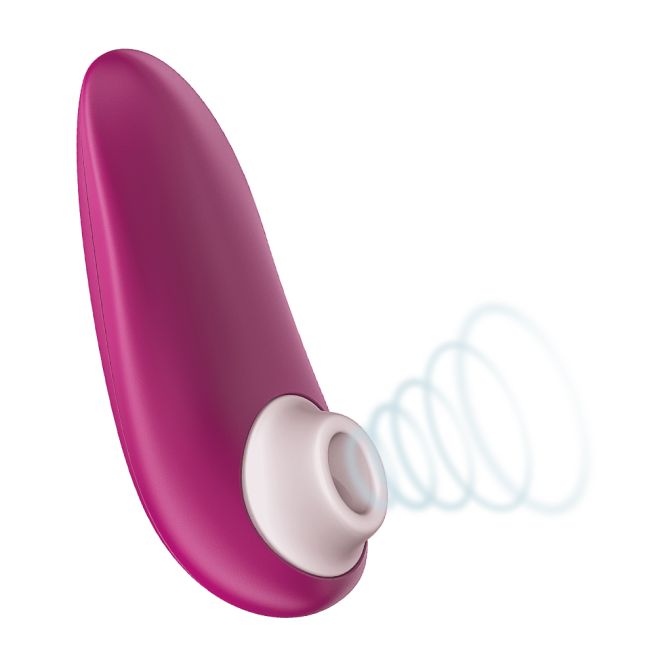 Starlet 3 Pink Pink Compact sized clitoral stimulator for people seeking the unique sensations of Pleasure Air Technology