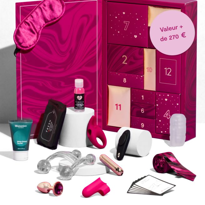 12 Days of Romance Bleu cosmique Calendrier de la Saint-Valentin