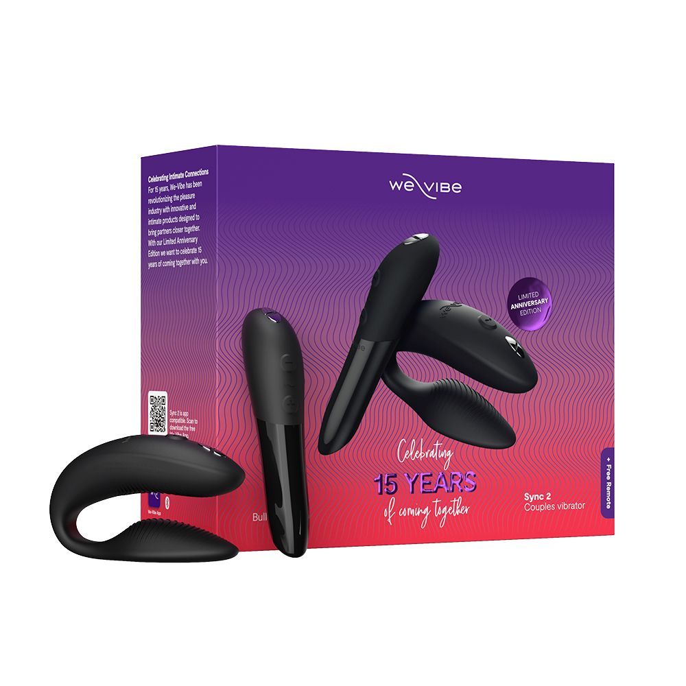 15 Year Anniversary Collection Cosmic blue Couple´s vibrator set