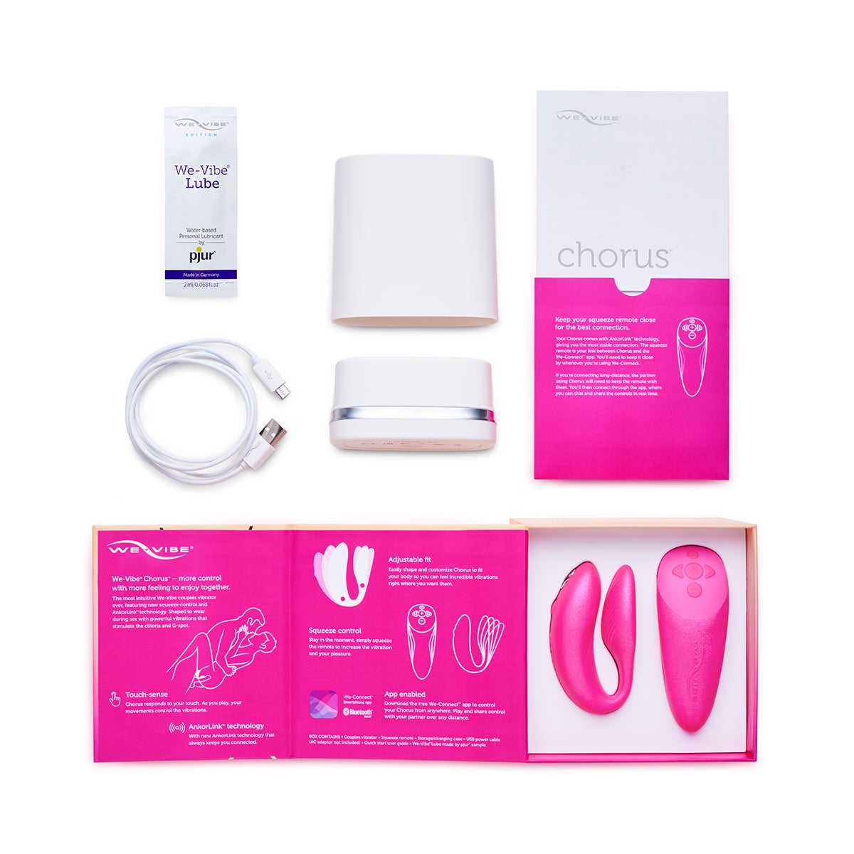 We-Vibe Chorus Charging box In The Box