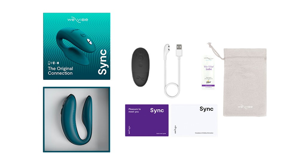 Sync 2 by We-Vibe in Velvet Green