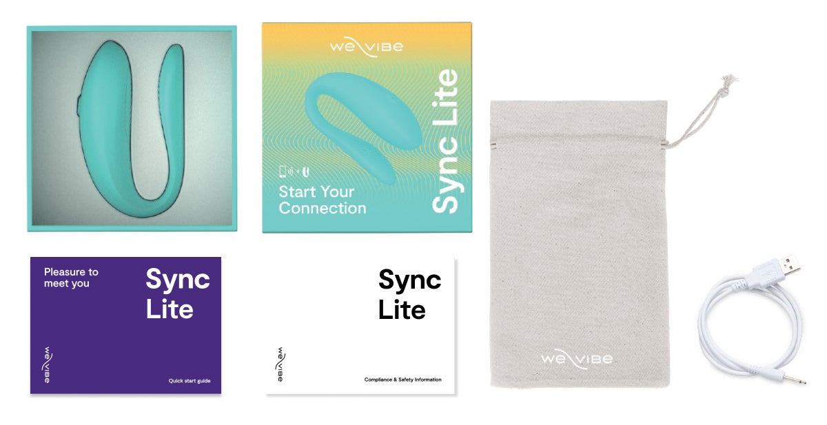 包装盒中的 We-Vibe Sync Lite