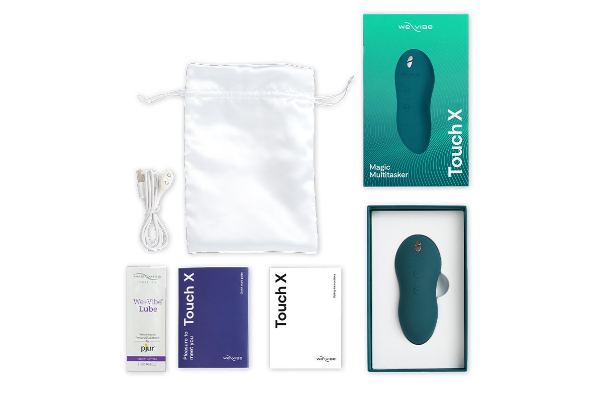 Touch X by We-Vibe in Green Velvet