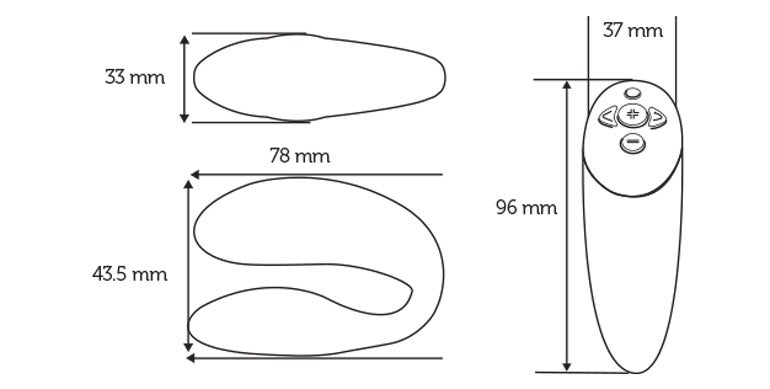 We-Vibe Chorus                Especificaciones