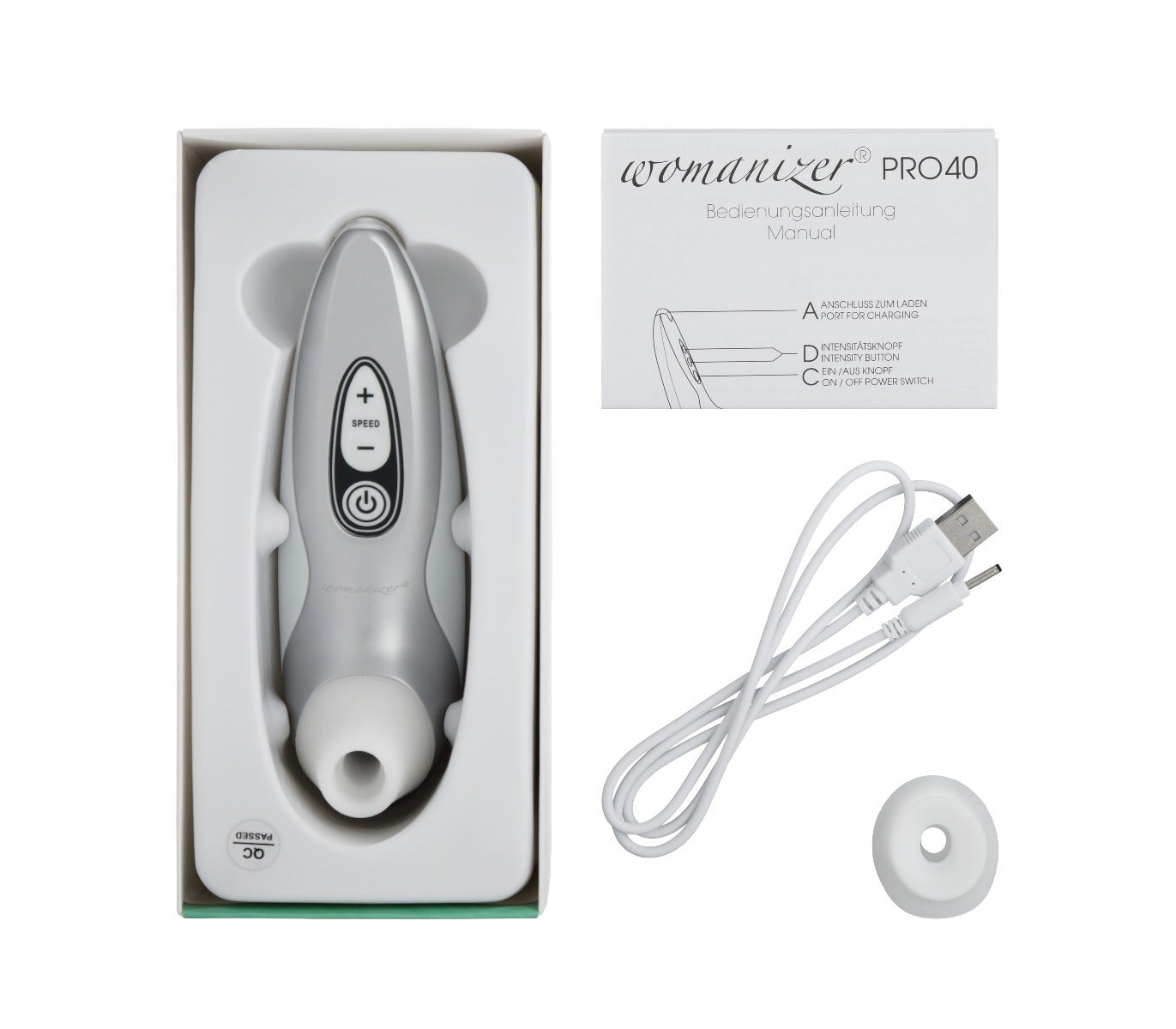 Womanizer Pro40                    In The Box