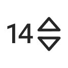 14 Intensitätsstufen