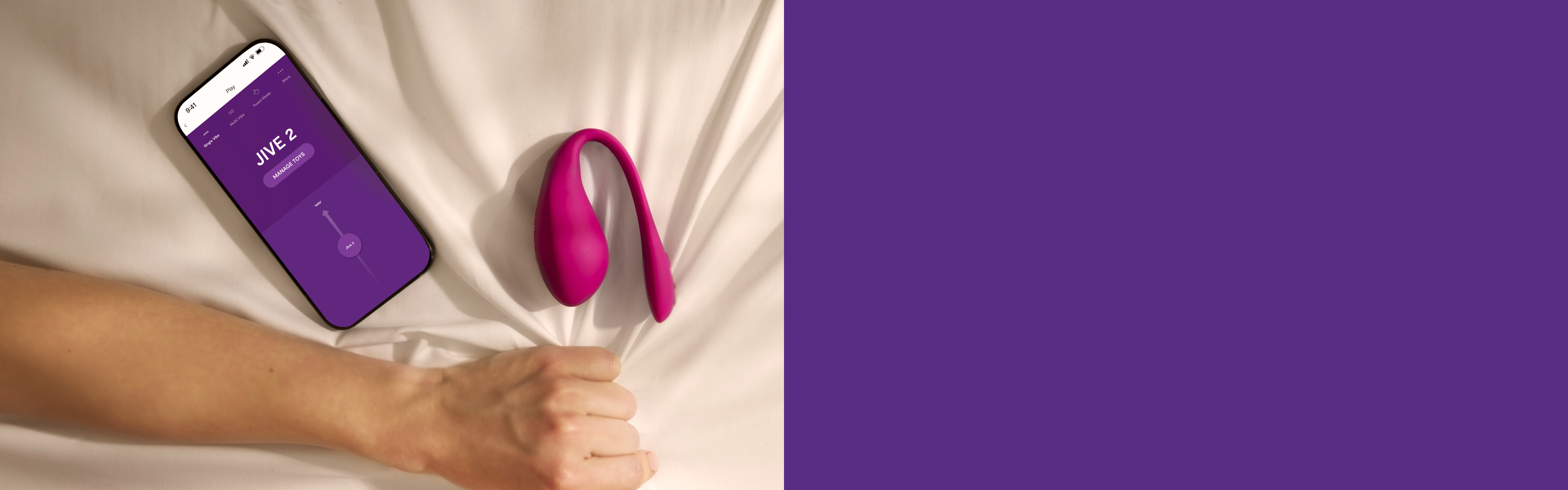 Discover our We-Vibe App