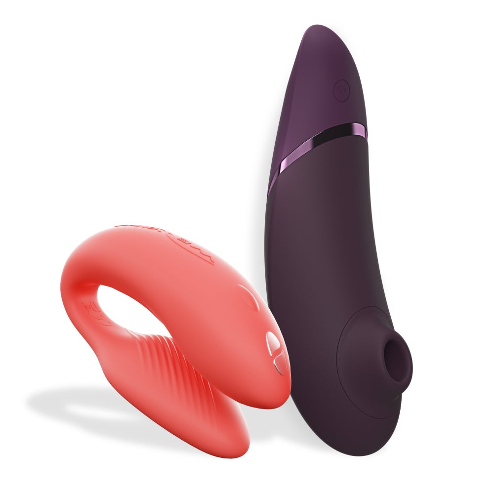 The Ultimate Pleasure Set Couples Vibrator & Clitoral Stimulator