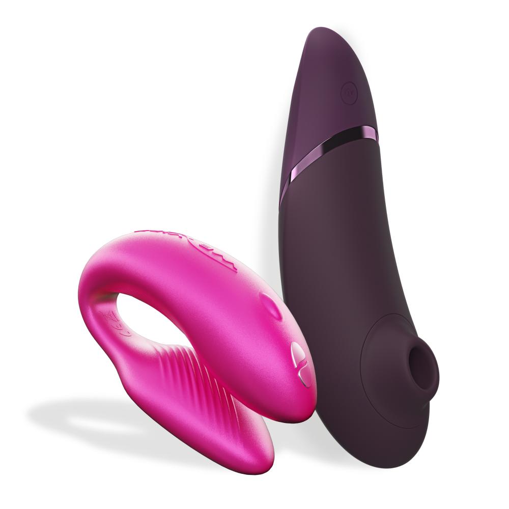 The Ultimate Pleasure Set Couples Vibrator & Clitoral Stimulator